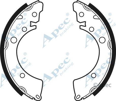 APEC BRAKING Jarrukenkäsarja SHU353